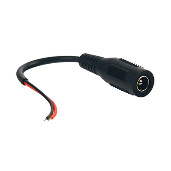 OEM com-DCF Vermelho / Cabo paralelo preto - 400 mm de comprimento - terminais positivos / negativos - conector fêmea padrão - t