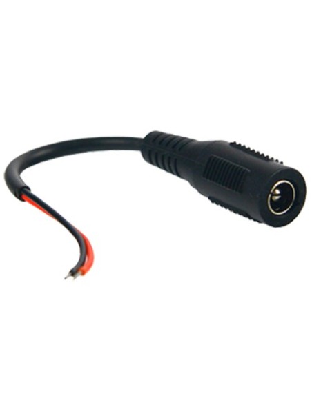 OEM com-DCF Vermelho / Cabo paralelo preto - 400 mm de comprimento - terminais positivos / negativos - conector fêmea padrão - t