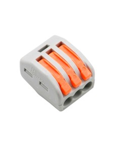 Comprar OEM CON-FAST-12 Safire -  Conector de Cable - 1 Entrada y 2 Salidas  - Calibre del cable 28 ~ 12AWG - Sección 0.08 m²~ 4