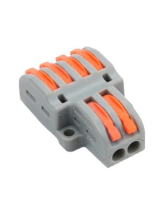 Acheter OEM CON-FAST-24 Safire - Connecteur de câble - 2 entrées et 4 sorties - Calibre du câble 28 ~ 12 AWG - Section 0,08 ~ 4 