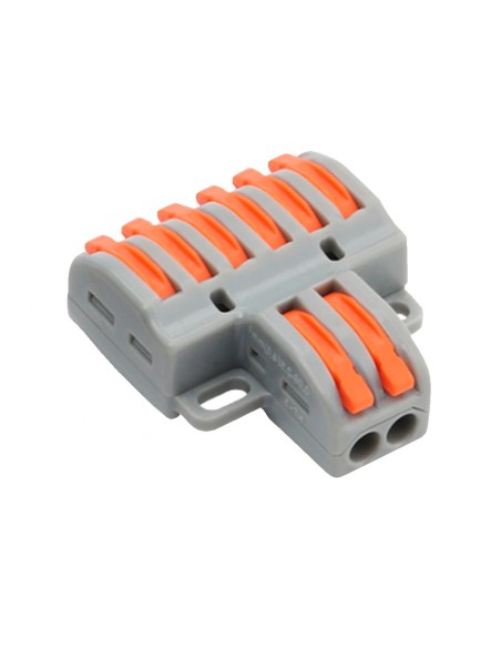OEM Con-Fast-26 Safire - Conector de Cabo - 2 entradas e 6 saídas - Cabo 28 ~ 12awg - Seção 0.08 ~ 4mm² - 10