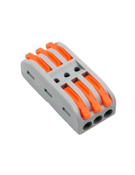 OEM Con-Fast-33 Safire - Conector de Cabo - 3 Entradas e 3 Saídas - Cabo 28 ~ 12AWG - Seção 0.08 ~ 4mm² - 10