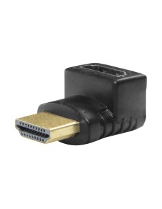 OEM com adaptador HDMI-L - HDMI 1.3 - Em camadas 90 ° - Tipo HDMI Um macho - HDMI Tipo A Feminino - Conectores anti-corrosão