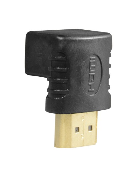 OEM com adaptador HDMI-L - HDMI 1.3 - Em camadas 90 ° - Tipo HDMI Um macho - HDMI Tipo A Feminino - Conectores anti-corrosão