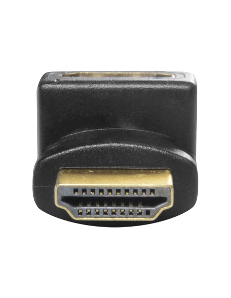 OEM com adaptador HDMI-L - HDMI 1.3 - Em camadas 90 ° - Tipo HDMI Um macho - HDMI Tipo A Feminino - Conectores anti-corrosão