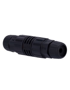 Comprar OEM CON-RJ45-GLAND-W-BLACK Conector con Racor Industrial - Conector entrada RJ45  - Conector salida RJ45 - Compatible UT 2