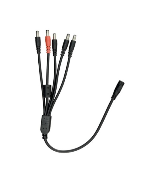 Kaufen SAFIRE CON105 Stromverteiler – 1 Standard‑Steckereingang (männlich) – 5 Standard‑Buchsen-Ausgänge (weiblich) – Stromverso
