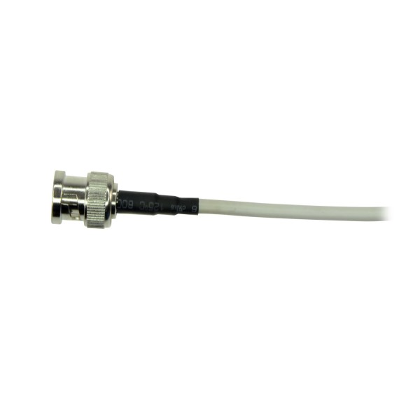 Safire com 110 Safire - Conector BNC para Crimpar - Compatível com Micro-Oxial - 25 mm (FO) - 10 mm (A) - 5 g