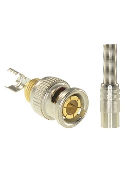 Comprar SAFIRE CON116 Conector SAFIRE - BNC para soldar - Adaptado a RG59 - Incluye termoretráctil - Carcasa protectora - Conexi