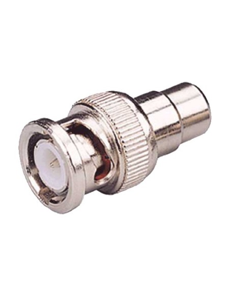 Conector CON210 Safire - BNC masculino - fêmea RCA - 25 mm (FO) - 10 mm (A) - 5 g