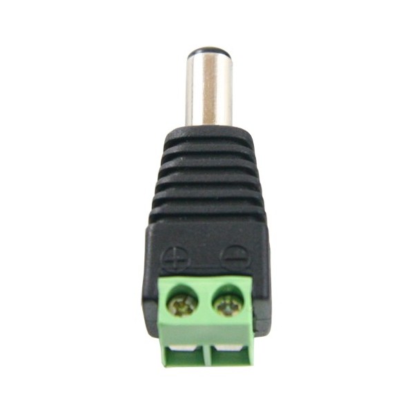 Safire With280 Safire - Conector Masculino DC - Formação + / 2 Terminais - 38 mm (FO) - 13 mm (A) - 5 g