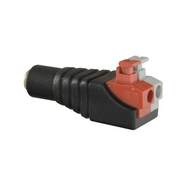 Comprar SAFIRE CON285A Safire - Conector DC hembra de fácil conexionado - Salida +/ de 2 terminales - 36 mm (Fo) - 13 mm (An) - 