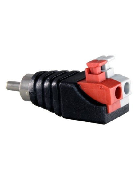 Acheter SAFIRE CON295A Safire - Connecteur RCA mâle à connexion facile - Sortie +/- à 2 bornes - 36 mm (Fo) - 13 mm (An) -