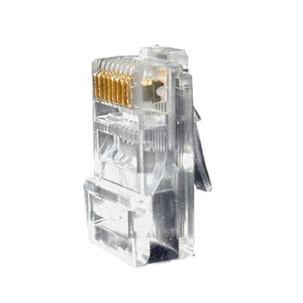 Acquistare OEM CON300 Connettore - RJ45 da crimpare - Compatibile con cavo UTP - 20 mm (L) - 10 mm (Larg) - 5 g