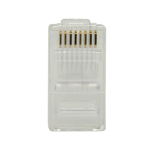 Comprar OEM CON300 Conector - RJ45 para crimpar - Compatible con cable UTP - 20 mm (Fo) - 10 mm (An) - 5 g CON300