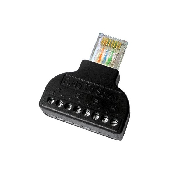 Kaufen OEM CON300-BLOCK RJ45-auf-Klemmadapter – RJ45-Stecker – 8 Klemmen
