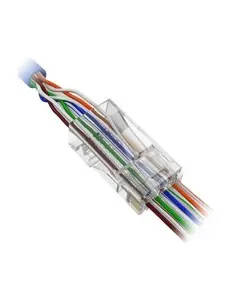 Acheter OEM CON300-CAT6-EZ Connecteur RJ45 Safire - À sertir - Spécial catégorie 6 - Ouverture frontale pour une installation fa