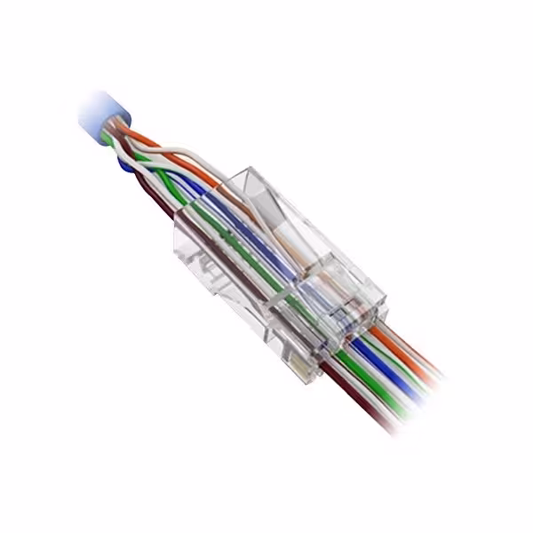 Acheter OEM CON300-CAT6-EZ Connecteur RJ45 Safire - À sertir - Spécial catégorie 6 - Ouverture frontale pour une installation fa
