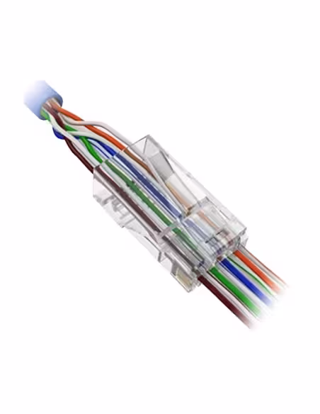 Acheter OEM CON300-CAT6-EZ Connecteur RJ45 Safire - À sertir - Spécial catégorie 6 - Ouverture frontale pour une installation fa