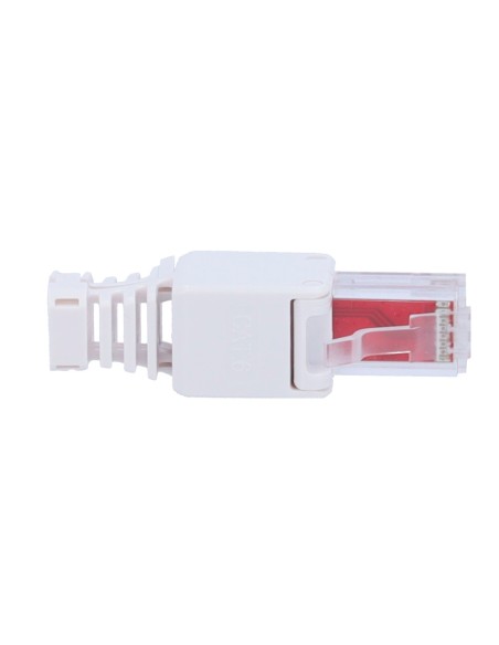 Comprar OEM CON300-CAT6-TL Conector para cables UTP - Conector salida RJ45 - Compatible UTP categoría 6 - Fácil instalación sin 