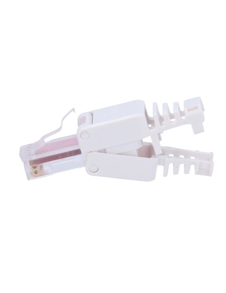 OEM Connector Connector Connector para Cabos UTP - RJ45 Connector RJ45 - Categoria UTP compatível 6 - Fácil instalação sem neces