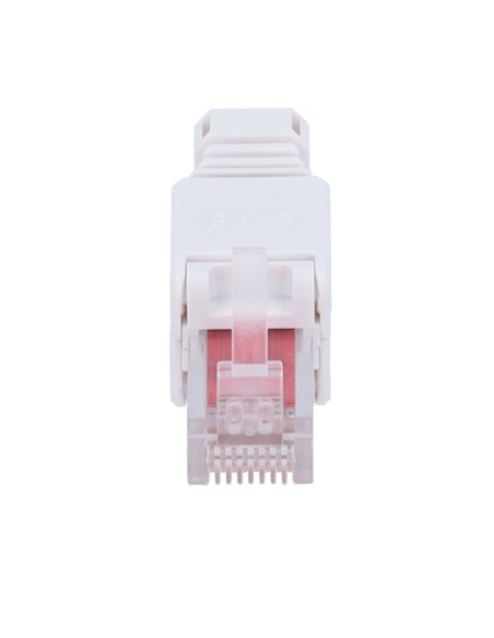 Comprar OEM CON300-CAT6-TL Conector para cables UTP - Conector salida RJ45 - Compatible UTP categoría 6 - Fácil instalación sin 