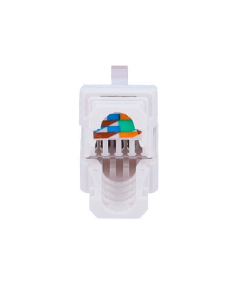 Comprar OEM CON300-CAT6-TL Conector para cables UTP - Conector salida RJ45 - Compatible UTP categoría 6 - Fácil instalación sin 
