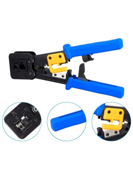 Kaufen OEM CON300-CRIM-EZ Crimpzange für Durchgangsstecker – professionelles, hochwertiges Modell – Steckverbinder: EZ-RJ
