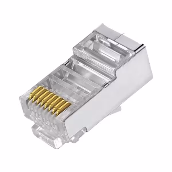 Acquistare OEM CON300-FTP6 Connettori - RJ45 FTP CAT 6 da crimpare - Compatibile con cavo FTP - 20 mm (Fo) - 10 mm (An) - 5 g