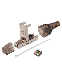 Acquistare OEM CON300-FTP6-TL Connettore RJ45 - Compatibile con cavo FTP Cat 6 - Scocca in metallo - Installazione facile senza 