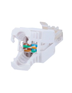 Conector do cabo UTP OEM Con300-TL - Conector de saída RJ45 - Categoria 5e de UTP compatível - Fácil sem necessidade