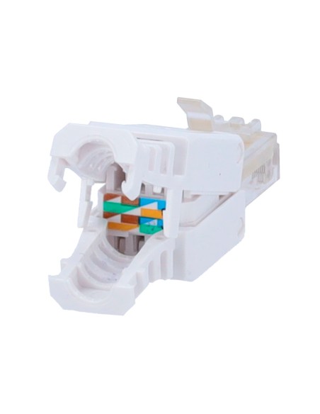 Comprar OEM CON300-TL Conector para cables UTP - Conector salida RJ45 - Compatible UTP categoría 5E - Fácil instalación sin nece