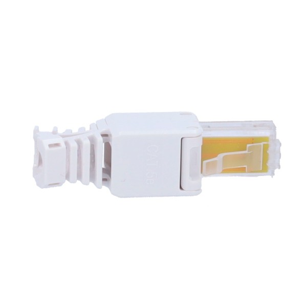 Conector do cabo UTP OEM Con300-TL - Conector de saída RJ45 - Categoria 5e de UTP compatível - Fácil sem necessidade