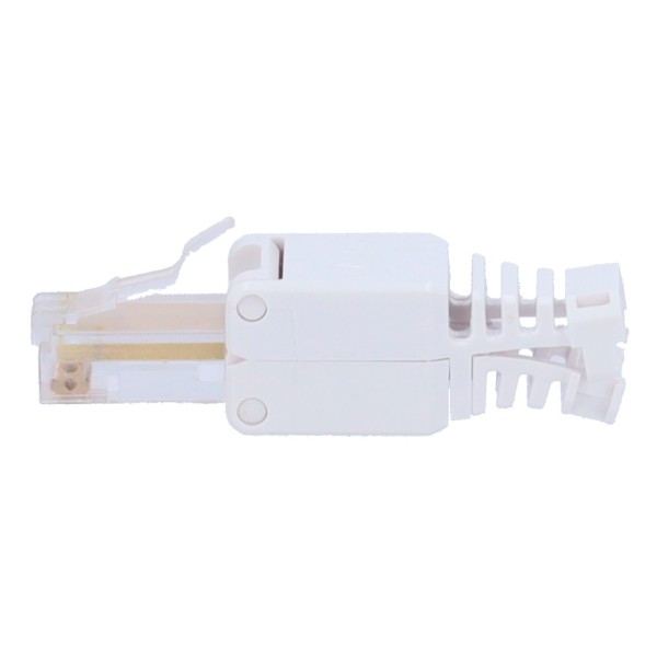 Conector do cabo UTP OEM Con300-TL - Conector de saída RJ45 - Categoria 5e de UTP compatível - Fácil sem necessidade