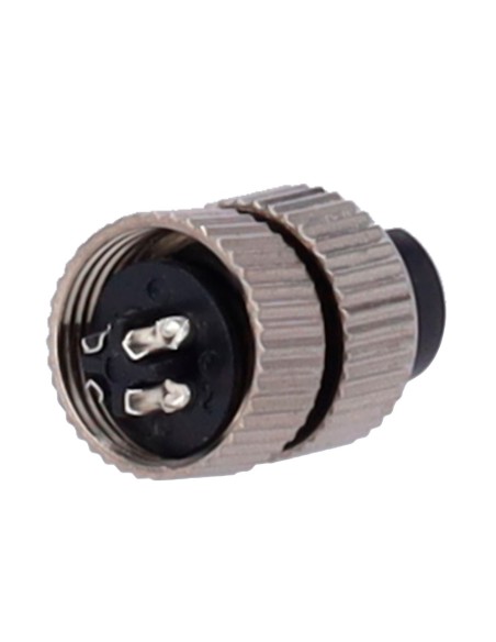 OEM Shock-Feminino-Solda Conector M12 Feminino Para Soldagem - Streamax Compatível - 10 unidades por Saco - 4 Pins