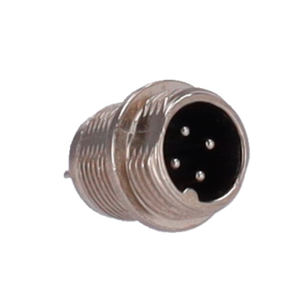 Acheter OEM CONM12-MALE-SOLDER Connecteur M12 mâle à souder - compatible Streamax - 10 unités par sachet - 4 broches