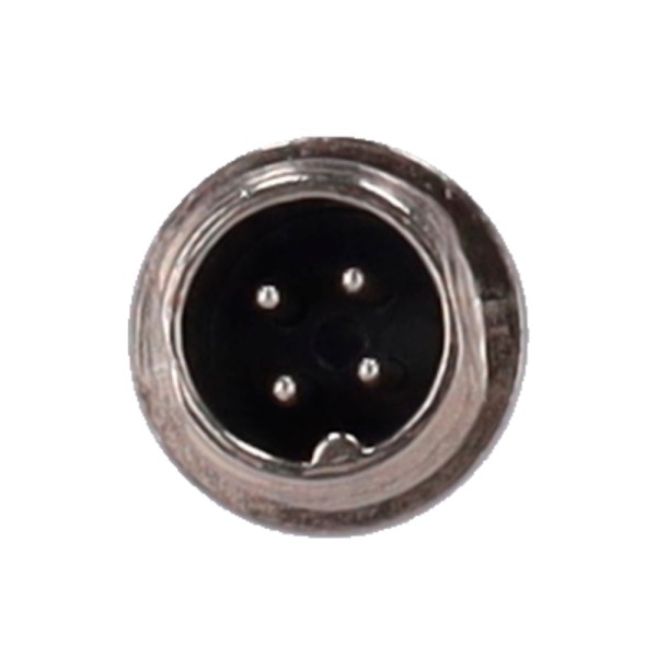 OEM Concu 10-Masculino-Solda Conector M12 MoCão Para Soldagem - Strailax Compatible - 10 unidades por Saco - 4 Pins