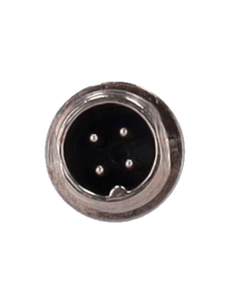 Acquistare OEM CONM12-MALE-SOLDER Connettore M12 maschio da saldare - compatibile Streamax - 10 unità per sacchetto - 4 pin