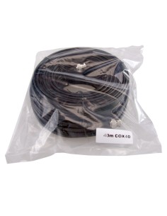 Comprar OEM COX40 Cable combinado RG59 + DC - Conector BNC - 40 metros - Vídeo - Alimentación - Bajas pérdidas COX40 2