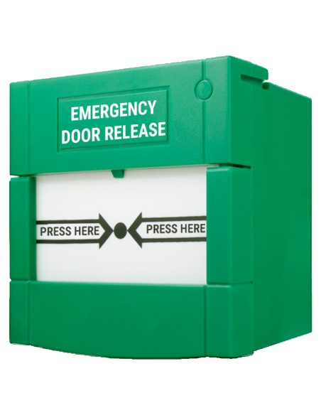 Comprar YLI CPK-861A-PLUS Pulsador de liberación de puerta - Botón de doble polo | Texto en inglés - Testado 100.000 usos - NO/N