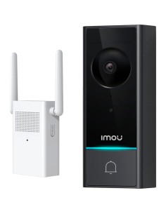 Imou DB60 / DS21-PEUR-imou Doorbel Kit DB60 5MP - WiFi 2.4 GHz / 6200 MAH ou AC 12 ~ 24V - 164º / IR 5m - Boton