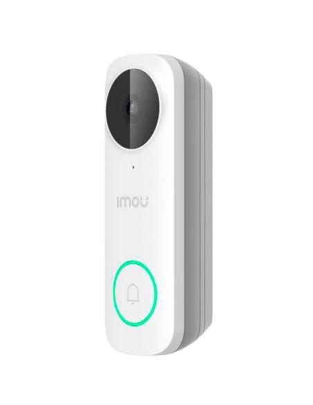 Kaufen IMOU DB61I-W-D4P-IMOU DB61i Türklingel 5MP – AC-/DC-Stromversorgung – 2,0-mm-Objektiv / IR 5 m – Zwei-Wege-Audio / Sirene