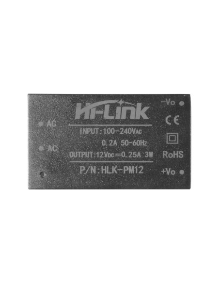 Acheter OEM DC12025 Alimentation électronique - 12 V / 250 mA - Dimensions réduites - Dimensions 34 (H) x 15 (L) x 20 (P) mm