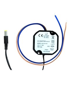 Acheter OEM DC1215-W Alimentation électronique - 12 V / 1500 mA - Dimensions réduites - 52(H) x 50(L) x 25(P) - Stabilisée
