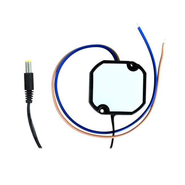 OEM DC1220-W Alimentador Eletrônico - 12 V / 2000 MA - Dimensões reduzidas - 61 (AL) x 59 (A) x 30 (FO) mm - estabilizado - IP6