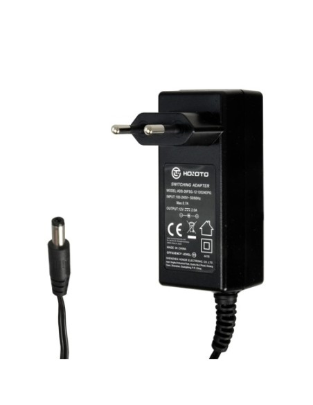 OEM DC12V2A Fonte de alimentação - DC 12 V 2 A - 1 saída - Jack padrão - estabilizado - comprimento do cabo 1.5m
