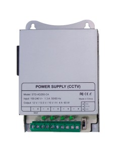 Comprar OEM DC12V5A-4-DIN Fuente de alimentación conmutada - Salida DC 12 V 5 A / 60 W - 4 salidas - Voltaje entrada 100 V ~ 240