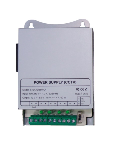 Kaufen OEM DC12V5A-4-DIN Schaltnetzteil – Ausgang DC 12 V 5 A / 60 W – 4 Ausgänge – Eingangsspannung 100 V ~ 240 V