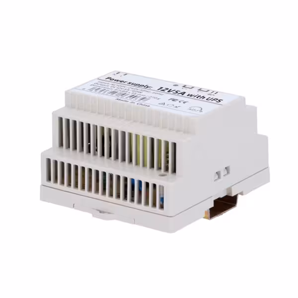 Kaufen OEM DC12V5A-DIN-UPS-P Netzteil mit USV-Funktion – DC-Ausgang 12 V 5 A / 60 W – Eingangsspannung AC 100 V ~ 240 V