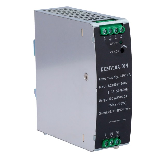 Kaufen OEM DC24V10A-DIN Industrie-Netzteil – Effiziente maximale Ausgangsleistung von 240 W – Kontinuierliche Versorgung d
